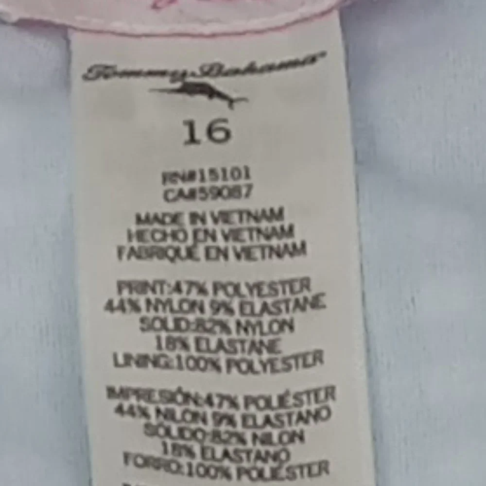 Tommy Bahama Kids Girls 2-Piece Swimsuit Size 16 NEW WITH TAGS - Picture 10 of 11